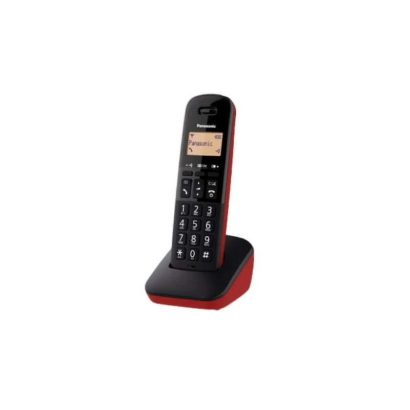 PANASONIC KX-TGB610JTR - TELEFONO CORDLESS STANDARD DECT - ROSSO