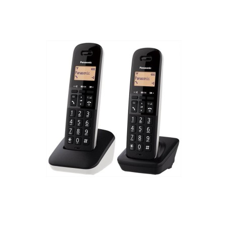 PANASONIC KX-TGB612JTW - TELEFONO CORDLESS STANDARD DECT DOPPIO - BIAN