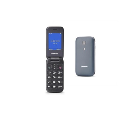 PANASONIC KX-TU400EXG -TELEFONO CELLULARE FACILITATO CONCHIGLIA - GRIG