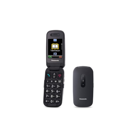 PANASONIC KX-TU446EXB -TELEFONO FACILE UTILIZZO CONCHIGLIA - NERO