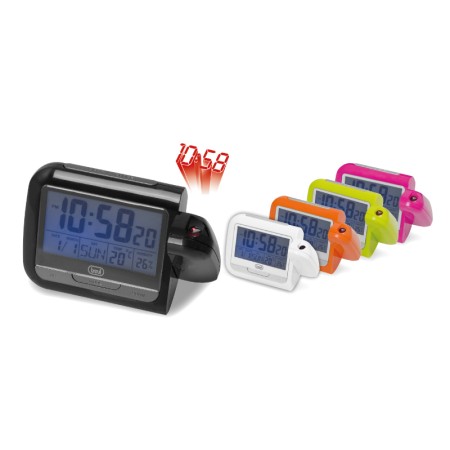 TREVI PJ 3027 OROLOGIO SVEGLIA CON PROIETTORE MIX COLOR