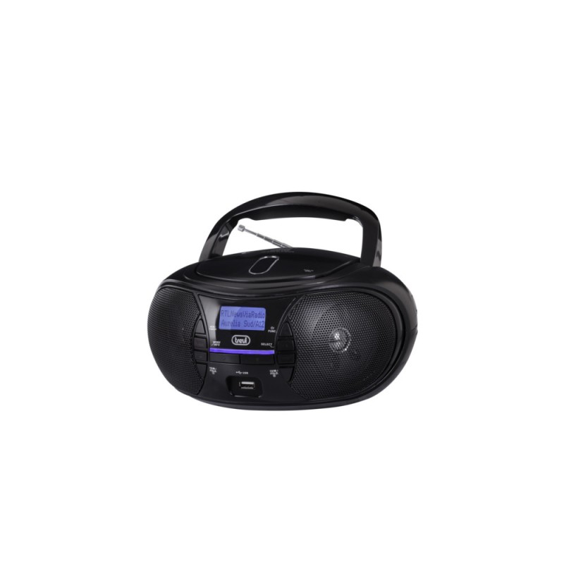 TREVI CMP 581 STEREO PORTATILE DAB CD MP3 USB AUX-IN NERO