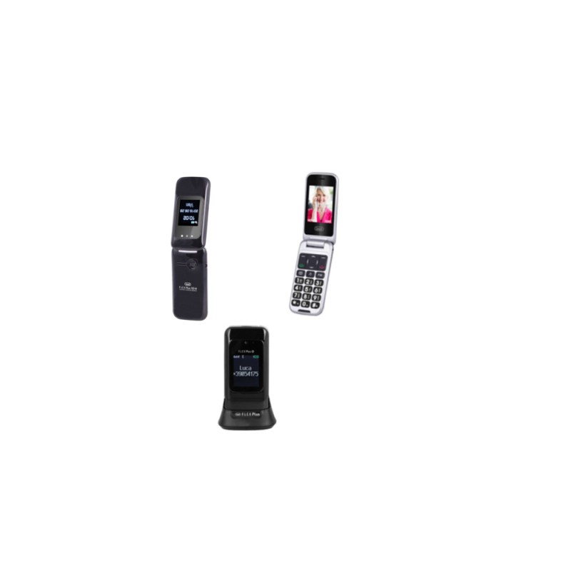 TREVI FLEX PLUS 100 3G TELEF.CONCHIG. DOPPIO DISPLAY NERO