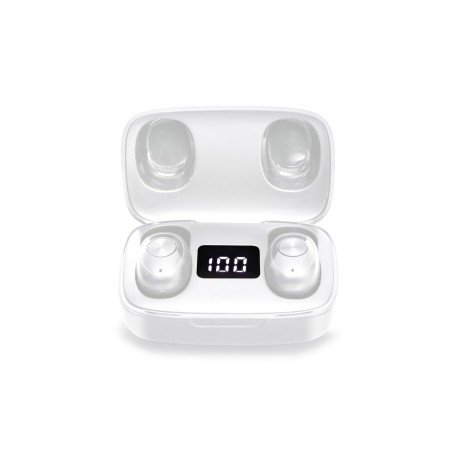 TREVI HMP 12E04 AIRBUDS CUFFIE AURICOLARI BLUETOOTH WIRELESS BIANCO