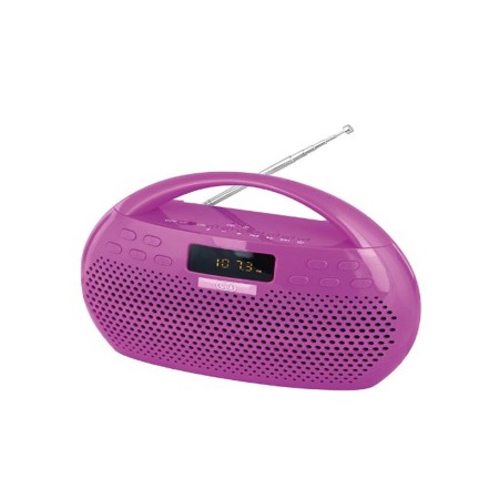 Radio Riproduttore Stereo Trevi KBB 308 con MP3, B Col. Viola