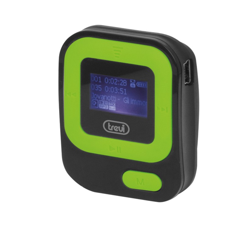 Lettore Mp3 per uso Sportivo Trevi MPV 1705 SR Fuc Col. Verde