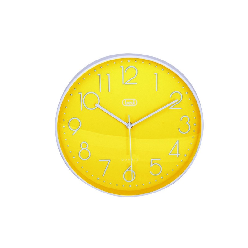 TREVI OM 3508 S OROLOGIO DA PARETE 25CM GIALLO