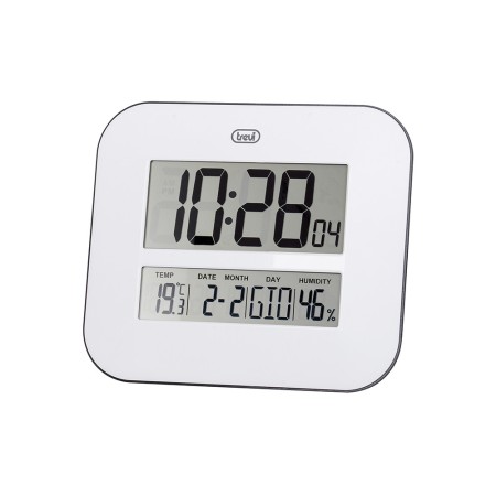TREVI OM 3520 D OROLOGIO MURO LCD DISPLAY BIANCO