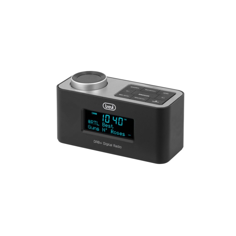 TREVI RC 80D6 RADIOSVEGLIA DAB GRANDE DISPLAY NERO