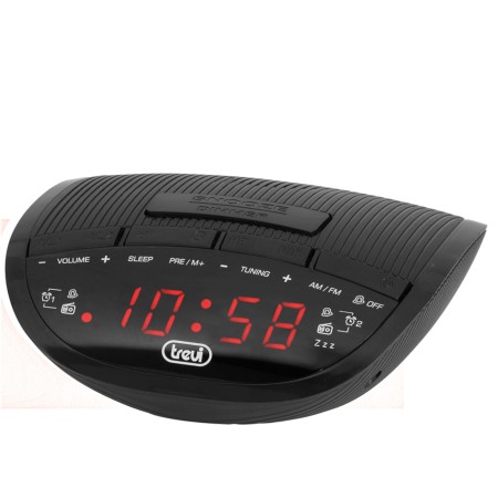 TREVI RC 825 D RADIOSVEGLIA AM/FM NERO