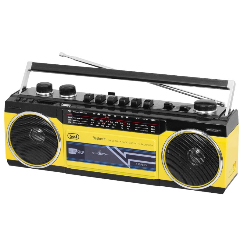 TREVI RR 501 BT RAD.REG.STEREO BLUETOOTH MP3 GIALLO