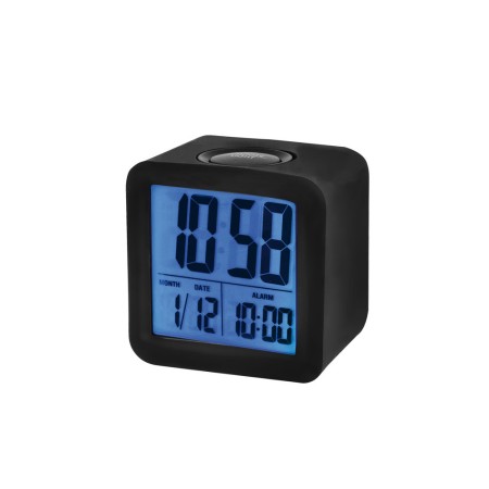 TREVI SLD 3865 OROLOGIO DIGITALE CON SVEGLIA NERA