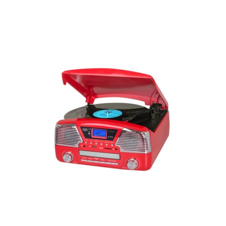 TREVI TT 1068 E GIRADISCHI +RADIO+BT+ENCODING ROSSO