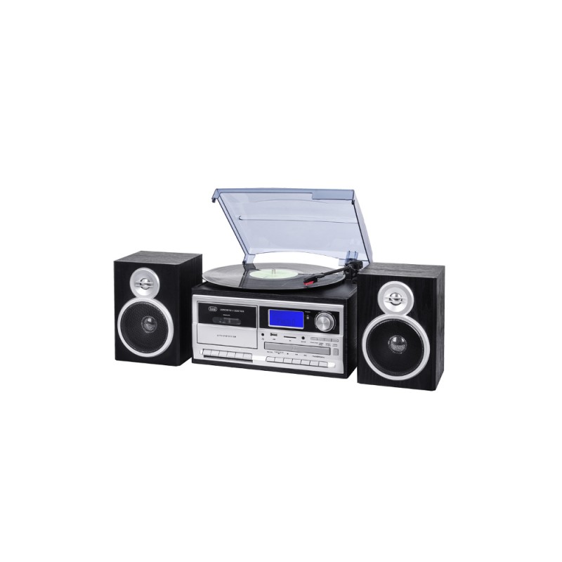 TREVI TT 1070 E GIRADISCHI STEREO BLUETOOTH CON ENCODING NERO