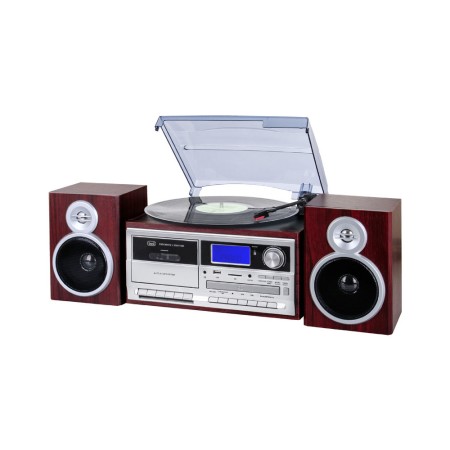 TREVI TT 1070 E GIRADISCHI STEREO BLUETOOTH CON ENCODING LEGNO SCURO