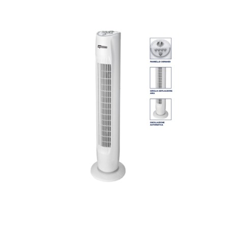 TERMOZETA TZWZ06 VENTILATORE TORRETTA WINDZETA LIVING