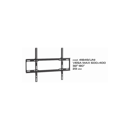 41849 UNITRONIC UEL-3280/FIX SUPPORTO UNIVERSALE PER TV 32-80" 25KG