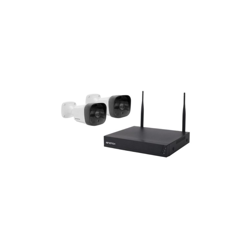 iSnatch HEYNVR - KIT NVR SMART WIRELESS CON 2 TELECAMERE