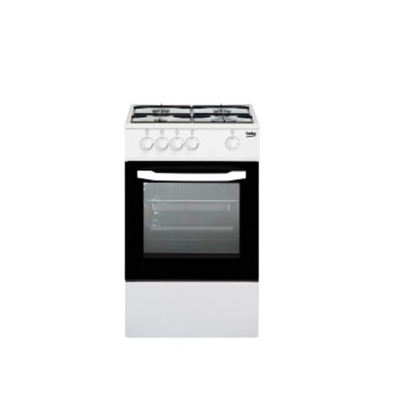 BEKO CSG42001FW CUCINA 50X50 4 FUOCHI FORNO A GAS
