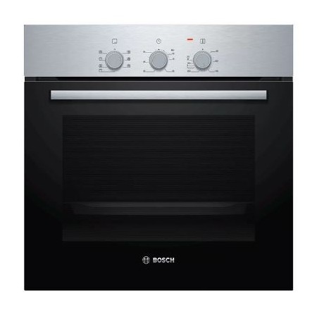 BOSCH HBF011BR0 FORNO INCASSO 56 CM ACCIAIO MULTIFUNZIONE INOX/NERO