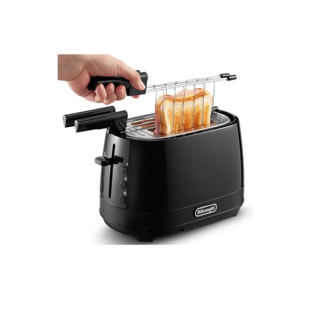 DELONGHI CTLAP2203.BK+CAGES TOSTAPANE NERO 550W