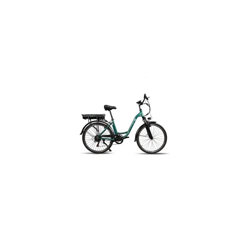 EMG FUNNY CITYBIKE 26" ALLUM. 13AH VERDE PETROLIO