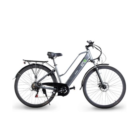EMG QUEEN CITYBIKE BICICLETTA 28" ALLUM. 13AH INT. GRIGIA