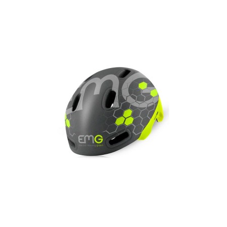 EMG HM 19 CASCO MONOP./BICI + LUCE OMOL. EU GRIGIO TAGLIA L