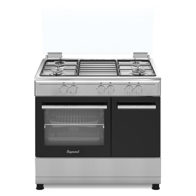 RAYMOND IKR CU96EEX CUCINA 90x60 FORNO ELETTRICO - GRILL ELETTRICO INO