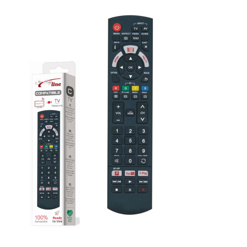 JL1722/COMP - JOLLY LINE TELECOMANDO PER TV PANASONIC COMPATIBILE