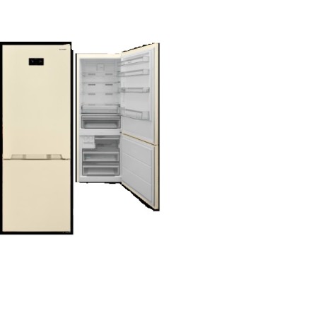 SHARP SJ-NBA34IHXJE FRIGORIFERO COMBINATO 344 LT 70CM CL.E BEIGE