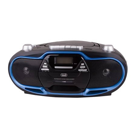 TREVI CMP 574 USB STEREO PORTATILE CON CD MP3 E USB COL. BLU