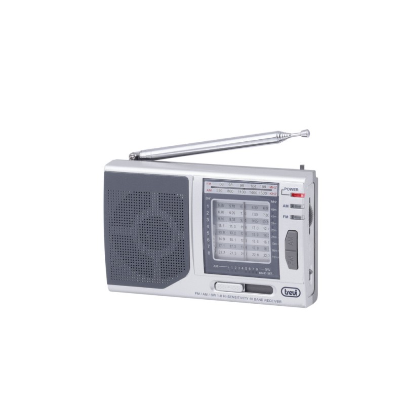 TREVI MB 728 RADIO MULTIBANDA PORTATILE SILVER