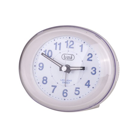 TREVI SL 3052 OROLOGIO SVEGLIA AL QUARZO COL. BIANCO