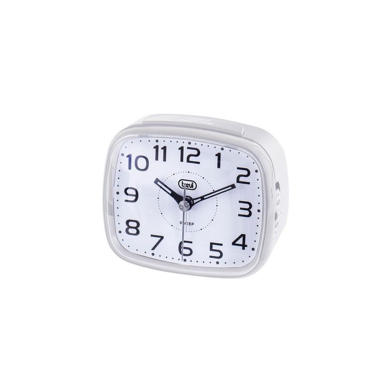 TREVI SL 3054 OROLOGIO SVEGLIA AL QUARZO COL. BIANCO