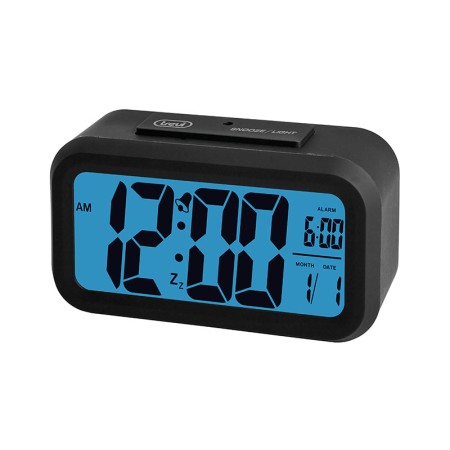 TREVI SLD 3068 OROLOGIO DIGITALE CON SVEGLIA COL. NERO