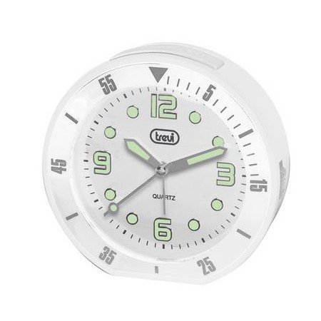 TREVI SL 3091 R OROLOGIO AL QUARZO CON SVEGLIA COL. BIANCO