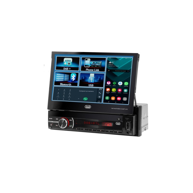TREVI MDV 6380 DAB SISTEMA CAR VIDEO CON MONITOR TOUCH DA 7"