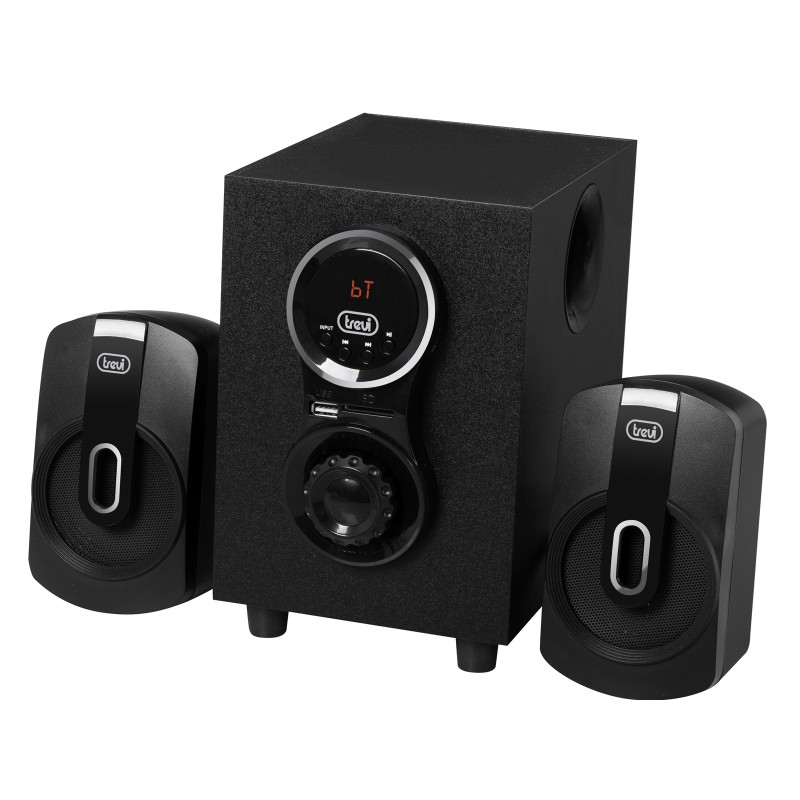 TREVI AVX 615 BT COPPIA ALTOPARLANTI 2.1 + SUBWOOFER 30W NERO