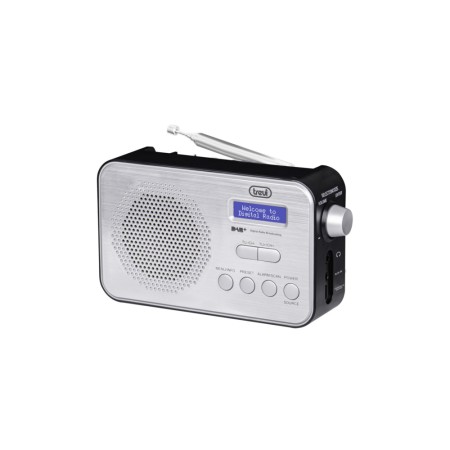 TREVI DAB 7F92 R RADIO DIGITALE PORTATILE DAB / DAB+ NERO