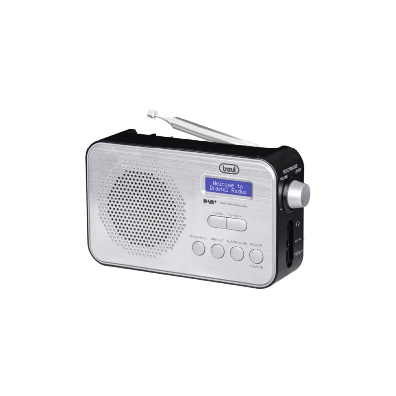 TREVI DAB 7F92 R RADIO DIGITALE PORTATILE DAB / DAB+ NERO