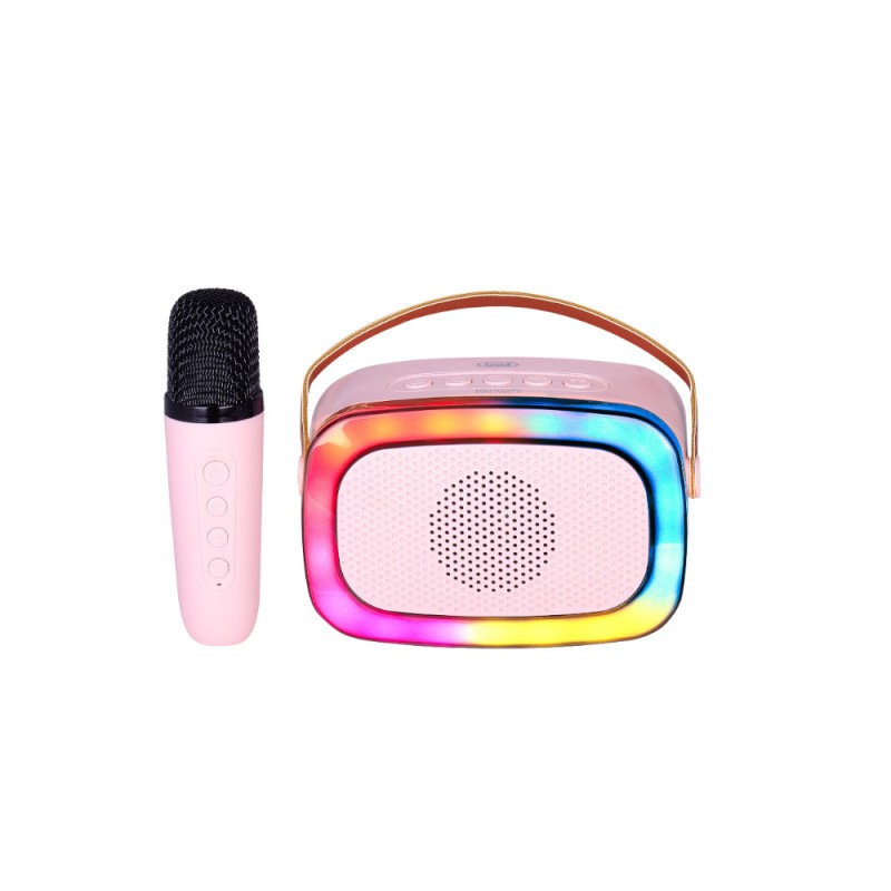 TREVI XR 8A01 MINI PARTY XR JUMP ALTOPARLANTE PORTATILE 10W BLUET ROSA