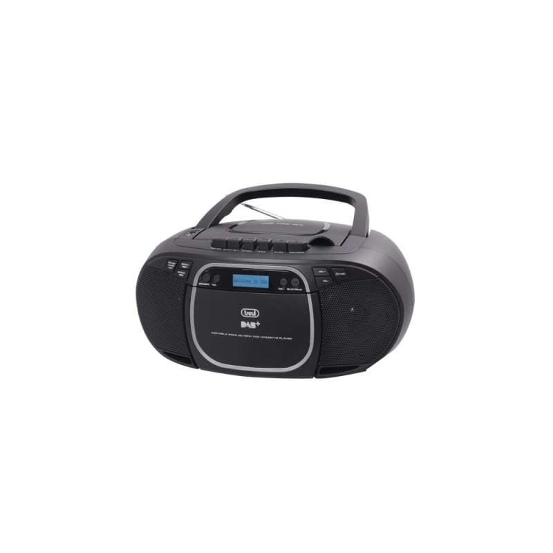 TREVI CMP 576 PORTATILE DAB / DAB+ / FM CD CASSETTA MP3 USB AUX-IN