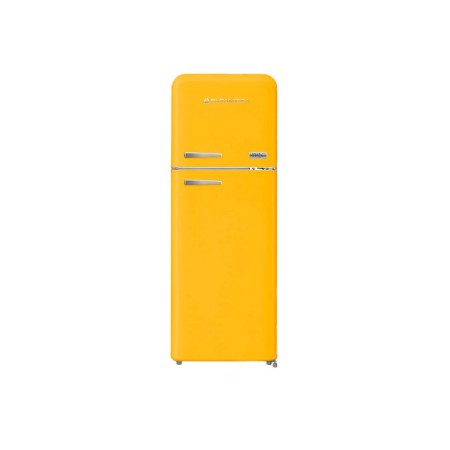 PYRAMIDEA MAMBO2402O FRIGO D/P 240LT cl.E GIALLO OCRA VENTILATO