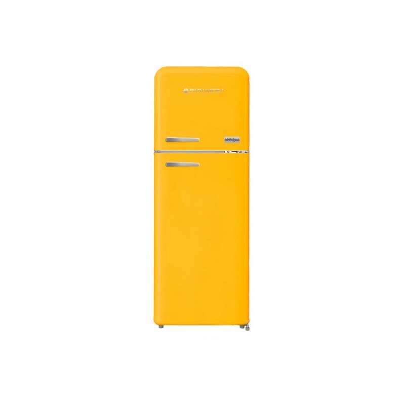 PYRAMIDEA MAMBO2402O FRIGO D/P 240LT cl.E GIALLO OCRA VENTILATO