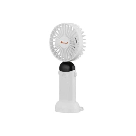 VINCO 70628 VENTILATORE RICARICABILE CON PORTACELLULARE