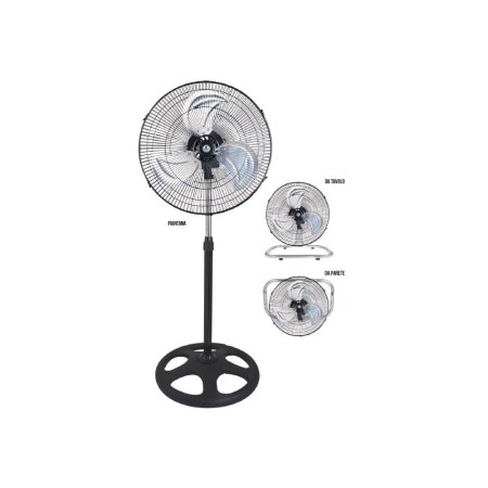 VINCO 70718 VENTILATORE PIANTANA-TAVOLO-PARETE METALLO 18"