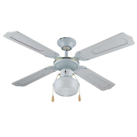 VINCO 70912 VENTILATORE DA SOFFITTO 4 PALE 1 LUCE WS42-4C1L