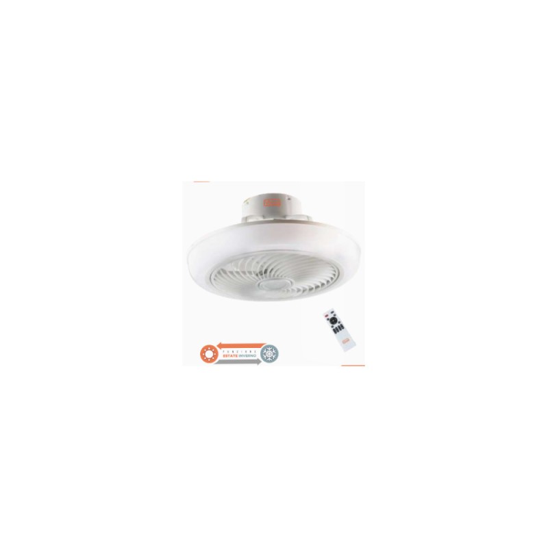 VINCO 70960 VENTILATORE A SOFFITTO 15W CON TELECOMANDO E LUCE LED