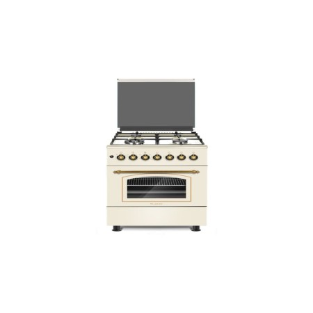 LAREL CUC.L60RBG CUCINA 60x60 PANNA RUSTICA F.NO GAS GRILL ELETT 5 FUN